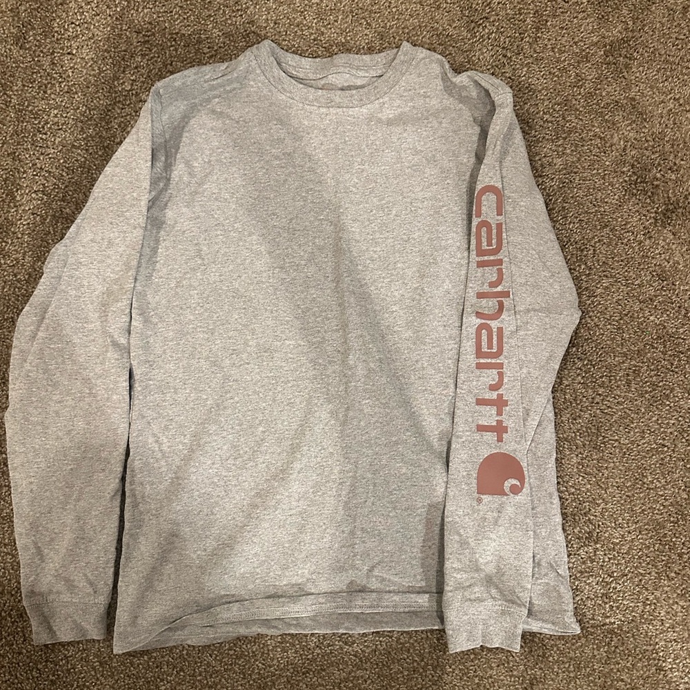 Carhartt Gray Long Sleeve Shirt